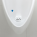 Blue Football Shirt Toilet Target Stickers 2cm