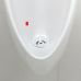 Red And White Football Shirt Toilet Target Stickers 2cm