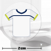 White Football Shirt Toilet Target Stickers 2cm