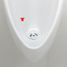 Red Football Shirt Toilet Target Stickers 2cm