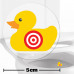 Fairground Duck Toilet Target Stickers 5cm