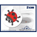 Ladybird Toilet Target Stickers 2cm